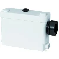 Dansk vvs import Sanipack afløbspumpe for væghængt wc/håndvask/brusekabine/bidet