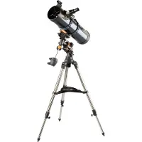Celestron Astromaster 130EQ, svart, blå, grå, stål, 610 mm, 12,5 kg, 13 cm