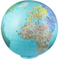 Usorteret Globe 85 cm - World, ball