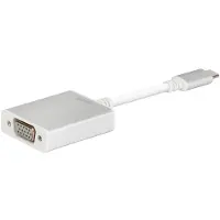 Moshi - Ekstern videoadapter - USB-C - VGA - sølv