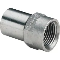 Viega Sanpress Inox insert piece 22 x 1/2" stainless steel 436827