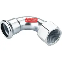 Vsh Fabrieken Xpr carbon elbow 90 deg. ff 15xrp1/2