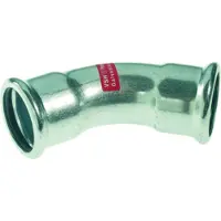 VSH Fittings BV Xpr carbon elbow 45 deg. ff 76.1