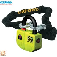 Oxford Big Boss Alarm 12mm 1.5m Kjedelås