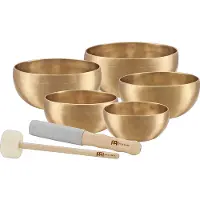 Meinl 5-Piece (400500600700750) Universal Singing Bowl Set