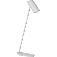 Lucide Skrivebordslampe Hester i hvitt metall