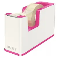 Leitz Tapedispenser WOW pink inkl. 1 rulle tape