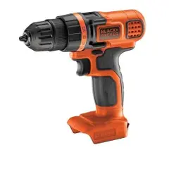 Black & Decker Batteridrevet skrutrekker/bor BDCDD18N 18V kropp, - SOLO-4