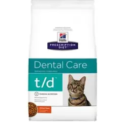 Hill's Pet Nutrition Veterinærdiett Våtfôr Til Katt T/d Kylling 5kg-4