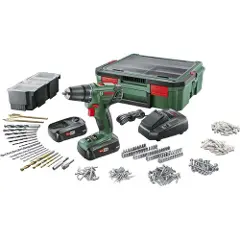 Bosch PSR 1800 + SystemBox, Boremaskin med pistolgrep, Nøkkelløs, 1350 RPM, 3 cm, 1 cm, 400 RPM-3