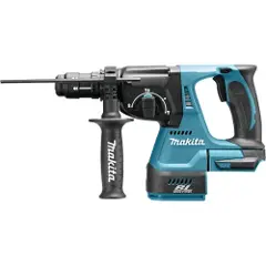Makita bore- mejsel-hammer 18V - DHR243ZJW - SDS - MAKPAC kuffert - u/batterier og lader - SOLO-5