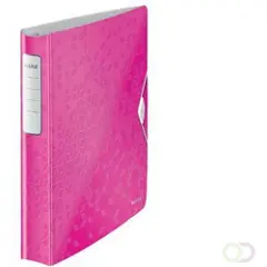 Leitz Ringperm WOW PP 4DR/30mm rosa - (5 stk.)-3