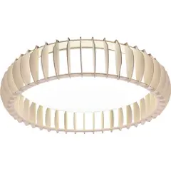 TRIO Skandinavisk taklampe beige 60 cm inkl. LED - Monte-1