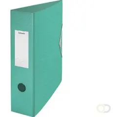 Esselte Colour'Ice - Hevarmbuefil - bokryggbredde: 82 mm - for A4 - kapasitet: 500 ark - grønn-4