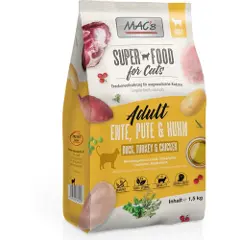 Mac'S Cat Adult And, Kalkun & Kylling - 1,5 kg-3