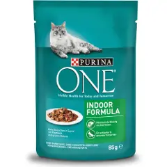 Purina One Indoor Formula - 13 x 85 g-2