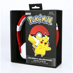 OTL TECHNOLOGIES Pokemon Hodetelefon Junior On-Ear Pokeball-2