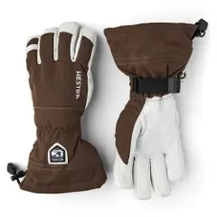 Hestra Army Leather Heli Ski, Skihansker, Espresso-1
