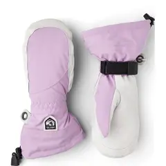Hestra votter og hansker Hestra Heli Ski, Skivotter, Dame, Syringa/Offwhite-1
