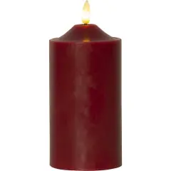 Star Trading Star TradingLED Kubbelys Flamme 17 cmRødLysFra Homeroom-1