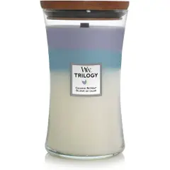 Woodwick Trilogy Large Calming Retreat 610g Lys-4