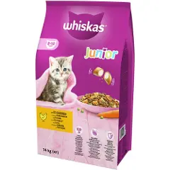 Whiskas Junior Tørfor kattunge, Kylling 14 kg-2