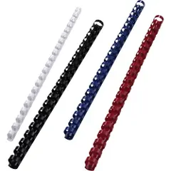 GBC CombBind - 14 mm - 21 ringer - A4 (210 x 297 mm) - 125 ark - blå - 100 stk plastbindekam - for P/N: 2101435, 4400399, IB271106, IB271717-3
