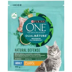 Purina One Dual Nature kylling - 4 x 650 g-1