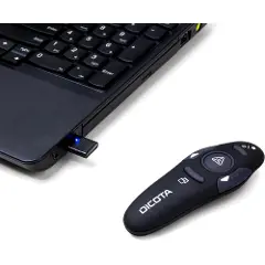 Dicota PinPoint - Presentasjonsfjernstyring - RF - svart-4