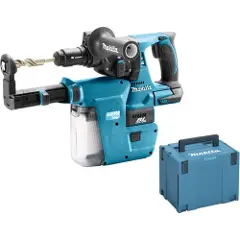 Makita bore- mejsel-hammer 18V - DHR243ZJW - SDS - MAKPAC kuffert - u/batterier og lader - SOLO-1