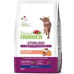 Trainer Natural Cat Trainer naturlig sterilisert laks - 3 kg-2