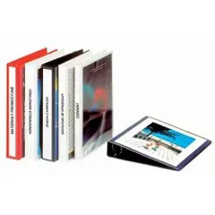 Esselte Vinduesringbind A4 40mm hvid 4-rings D-mekanisme 49704 (stk.)-3