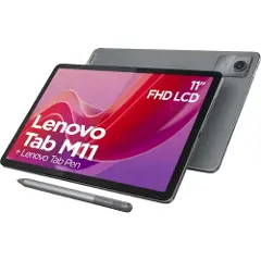 Lenovo Tab M11 11 4GB 128GB - Luna Grey + Pen MediaTek Helio G88 Processor 2.00 GHz , Android 14 or Later, 128 GB eMMC - ZADA0134SE-4