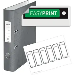 Leitz WOW 180° - Hevarmbuefil - bokryggbredde: 50 mm - for A4 (210 x 297 mm) - kapasitet: 350 ark - isblå-3