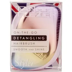 Tangle Teezer Tangle Teeze Compact Styler Pearlescent Matt rosa-2