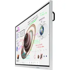 Samsung Flip Pro WM75B - 75 Diagonalklasse WMB Series LED-bakgrunnsbelyst LCD-skjerm - interaktiv - med pekeskjerm (multiberørings) - Tizen OS - 4K UHD (2160p) 3840 x 2160 - lysegrå-4