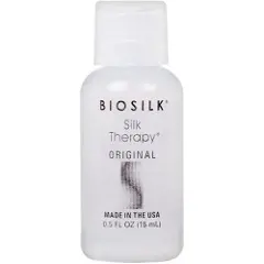 Biosilk Silk Therapy Original, Kvinner, Farget hår, Farge beskyttelse, Fuktighets krem, Shine (lys), Utjevning, Mykgjører, Forsterke, 15 ml, Flaske, Bamboo-1