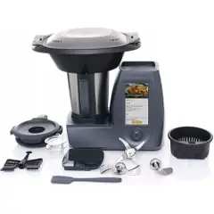 Kohersen Kjøkkenrobot CY021 Multifunksjonell kjøkkenrobot Grå-4