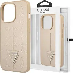 GUESS Guhcp13lpsatle Iphone 13 Pro13 6.1 Saffianotriangle Telefondeksel-2