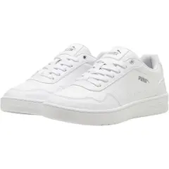 Puma Court Classic Sneakers Women, Shoes, White/Silver, 40.5-3