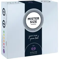 Mister Size Glatte Ekstra Tynne Kondomer I Størrelse 69 36 Enheter-4
