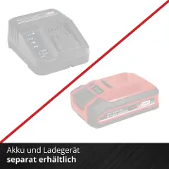 Einhell GC-LC 18/20 Li T-Solo, 3,35 kg, 20 cm, 5 kg - NB! Leveres uten batteri og lader! - SOLO-4