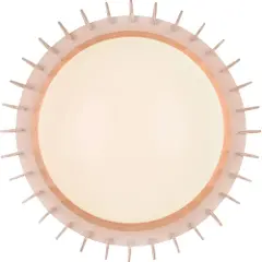 TRIO Skandinavisk taklampe beige 40 cm inkl. LED - Monte-2