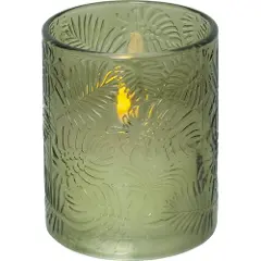 Star Trading Star TradingLED Kubbelys Flamme Leaf 12,5 cmGrønnLysFra Homeroom-1