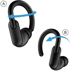 Mixx Sports Charge 2 In-Ear TWS-sportshodesett - Svart-4