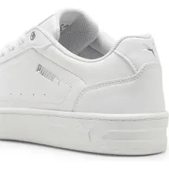 Puma Court Classic Sneakers Women, Shoes, White/Silver, 40.5-4