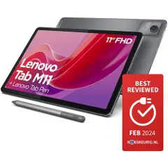 Lenovo Tab M11 11 4GB 128GB - Luna Grey + Pen MediaTek Helio G88 Processor 2.00 GHz , Android 14 or Later, 128 GB eMMC - ZADA0134SE-3