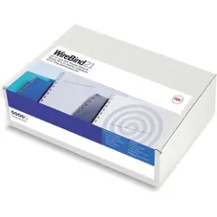 GBC MultiBind - 8 mm - 21 ringer - A4 (210 x 297 mm) - 70 ark - svart - 100 stk bindestreng - for P/N: IB271212, IB271250-1