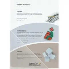 Djois SELVKLÆBENDE LOMME X 6 STK. HJØRNE 170X170MM (10021 )-3