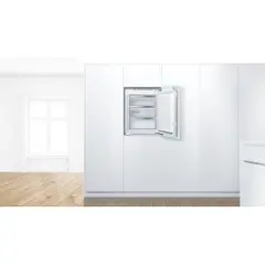 Bosch Serie | 6 GIV11AFE0 - Fryser - stående - innebygd - bredde: 55.8 cm - dybde: 54.5 cm - høyde: 71.2 cm - 72 liter - Klasse E-2